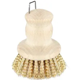 Brosse pour casseroles, bois naturel, rond - Peggy Perfect photo du produit