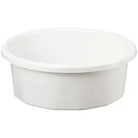 Bassine 'DIAMANT', 8 litres, blanc - Plast Team photo du produit