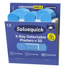 Pansement Salvequick X-Ray Detectable, recharge - Cederroth photo du produit