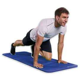 Tapis de sol de fitness, XL, 15 mm, bleu - Schildkr&ouml;t photo du produit