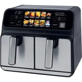 Friteuse double bac &agrave; air chaud PC-FR 1287 H - Profi Cook photo du produit