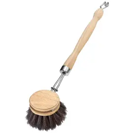 Brosse &agrave; vaisselle, bois naturel, rond - Peggy Perfect photo du produit