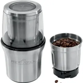 Moulin &agrave; caf&eacute; PC-KSW 1021, argent - Profi Cook photo du produit