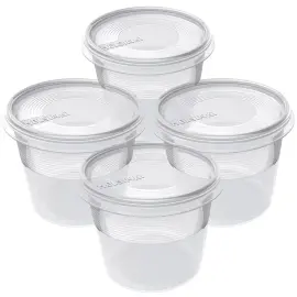 Set de 4 bo&icirc;tes de cong&eacute;lation Helsinki, 0,3 L - Plast Team photo du produit