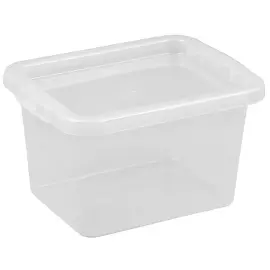 Bo&icirc;te de rangement BASIC BOX, 15 litres - Plast Team photo du produit