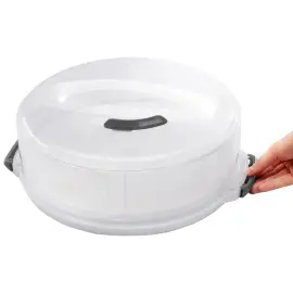 Cloche &agrave; g&acirc;teau ajustable et transportable - Metaltex photo du produit