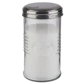 Sucrier doseur OLD FASHIONED, acier inoxydable/verre - APS photo du produit