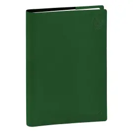 Agenda 2027 Randonn&eacute;e Recycl&eacute; - Semainier Planning Multilingue - Eunoia Vert - 12 mois de janvier &agrave; d&eacute;cembre - 9x12,5 cm - Papier Clairefontaine recycl&eacute; - Fabrication fran&ccedil;aise - Quo Vadis photo du produit