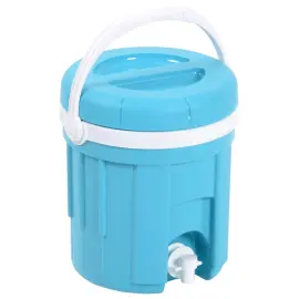 Fontaine isotherme, 4 litres, turquoise/blanc - Eda Fontaine photo du produit