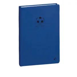 Agenda ann&eacute;e scolaire 2026-2027 Eurotextagenda - Journalier - Multilingue - Paco - Bleu - 12 mois de ao&ucirc;t &agrave; juillet - 12x17 cm - Papier Clairefontaine blanc - Fabrication fran&ccedil;aise - Quo Vadis photo du produit