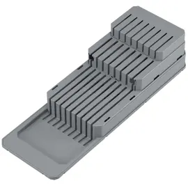 Porte-couteaux Blade-Fit, gris - Metaltex photo du produit