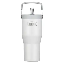 Gobelet isotherme RS Flip Straw, 0,85 l, noir - Thermos photo du produit