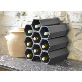 Mini-support pour bouteilles, anthracite - Eda Fontaine photo du produit