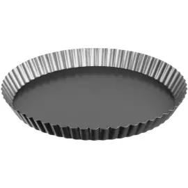 Moule &agrave; tarte, acier carbone, 280 mm, gris - Gastromax photo du produit