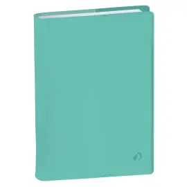 Agenda ann&eacute;e scolaire 2026-2027 Eurotextagenda - Journalier Multilingue - Porcellana - Vert - 12 mois de ao&ucirc;t &agrave; juillet - 12x17 cm - Quo Vadis photo du produit