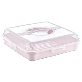 Bo&icirc;te &agrave; g&acirc;teau 'enrico', rose - Keeeper photo du produit