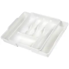 Garniture de tiroir 'franca', extensible, blanc - Keeeper photo du produit