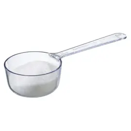 5 Cuill&egrave;res doseuses, plastique - Gastromax photo du produit