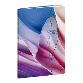 Agenda 2027 Ministre - Semainier Planning Fran&ccedil;ais - Hipsy Onde - 14 mois de d&eacute;cembre &agrave; janvier - 16x24 cm - Papier Clairefontaine blanc - Fabrication fran&ccedil;aise - Quo Vadis photo du produit