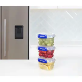 3 Bo&icirc;tes de conservation KLIP IT PLUS, 400 ml - Sistema photo du produit