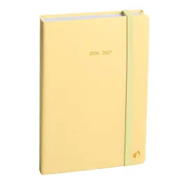Agenda ann&eacute;e scolaire 2026-2027 Universitaire Color - Semainier Planning Multilingue - Pastel Beige - 13 mois de ao&ucirc;t &agrave; ao&ucirc;t - 10x15 cm - Quo Vadis photo du produit
