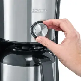Machine &agrave; caf&eacute; KA 4845 type Switch, avec thermos - Severin photo du produit