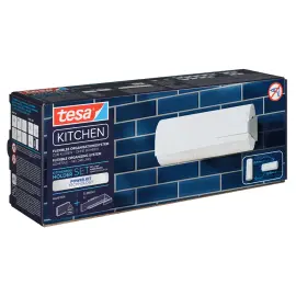 Porte-rouleau de cuisine, blanc - Tesa photo du produit