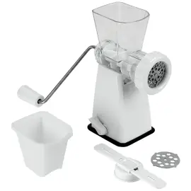 Hachoir Tartare, plastique/inox, blanc - Metaltex photo du produit