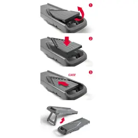 Mandoline universelle Slice-V, 5 inserts, gris - Metaltex photo du produit