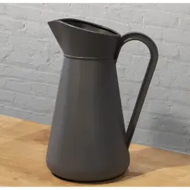 Cruche en plastique, 5 litres, gris - Eda Fontaine photo du produit
