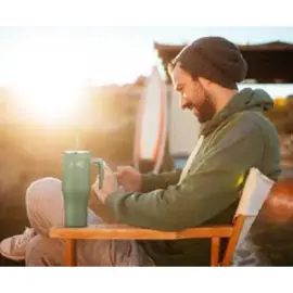 Gobelet isotherme RS, 0,85 l, vert - Thermos photo du produit