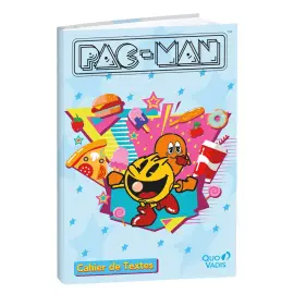 Cahier de textes Fran&ccedil;ais Pac man ice cream - Journalier - 15x21 cm - Papier Clairefontaine blanc - Fabrication fran&ccedil;aise - Quo Vadis photo du produit