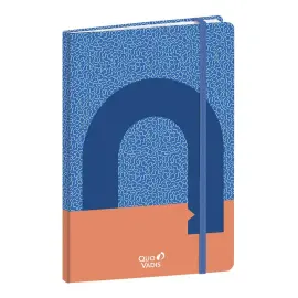 Carnet de mots de passe Fran&ccedil;ais - Carnets th&eacute;matiques G&eacute;ometrique - 15x21 cm - Papier Clairefontaine blanc - Fabrication fran&ccedil;aise - Quo Vadis photo du produit