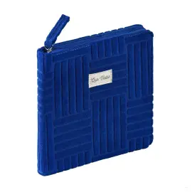 Agenda ann&eacute;e scolaire 2026-2027 Ex&eacute;cutif Septembre Color - Semainier Planning Multilingue - Th&eacute;a Bleu - 13 mois de ao&ucirc;t &agrave; ao&ucirc;t - 16x16 cm - Papier Clairefontaine blanc - Quo Vadis photo du produit