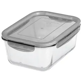 Bo&icirc;te de conservation en verre, 0,75 litre, gris - Gastromax photo du produit