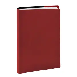Agenda ann&eacute;e scolaire 2026-2027 Eurotextagenda Recycl&eacute; - Journalier - Multilingue - Eunoia - Rouge - 12 mois de ao&ucirc;t &agrave; juillet - 12x17 cm - Quo Vadis photo du produit