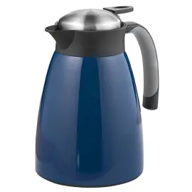 Pichet isotherme GLACE, 1 litre, bleu fonc&eacute; - Esmeyer photo du produit