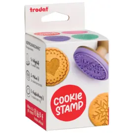 5 Tampons &agrave; biscuits 'Cookie Stamp' - Trodat photo du produit