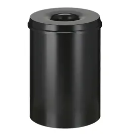 Corbeille anti-feu 30L-noir photo du produit