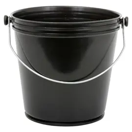 Seaux renforc&eacute;s 10L NOIR - Boma photo du produit