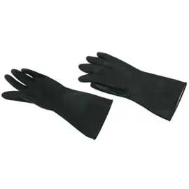 Gants caoutchouc noir-XL photo du produit