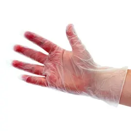 Gants Jet.vinyl BLANC 100pcs L photo du produit