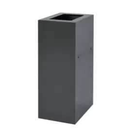 Benne tri s&eacute;lectif Modus 60L gris couvercle gris - Boma photo du produit