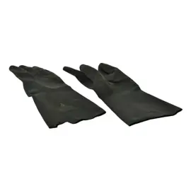 Gants caoutchouc noir-M photo du produit