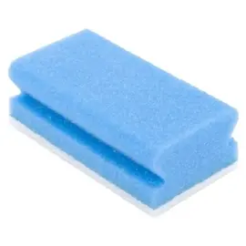 Eponge &agrave; r&eacute;curer BLEUE/BLANCHE photo du produit