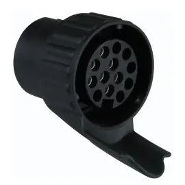 Adaptateur court pour voiture - 7 sur 13 broches - 12 V - IWH photo du produit