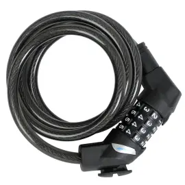 FISCHER C&acirc;ble antivol pour v&eacute;lo, longueur : 1.200 mm, noir photo du produit