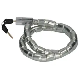FISCHER Cha&icirc;ne antivol v&eacute;lo &agrave; maillons blind&eacute;s, L: 1.000 mm photo du produit