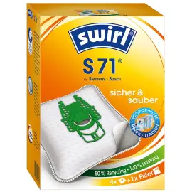 swirl Sac d'aspirateur S 71, avec filtre MicroporPlus photo du produit