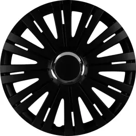 IWH Enjoliveur 'Monaco', noir/chrome, 16' (40,64 cm) photo du produit